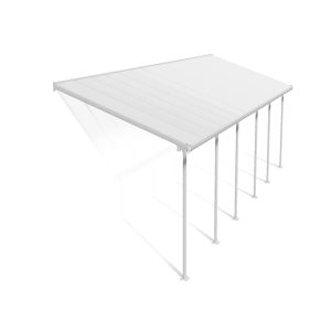 פרגולה אלומיניום Feria לבנה 3X8.5 מבית פלרם - Canopia פרגולה אלומיניום Feria לבנה 3X8.5 מבית פלרם - Canopia