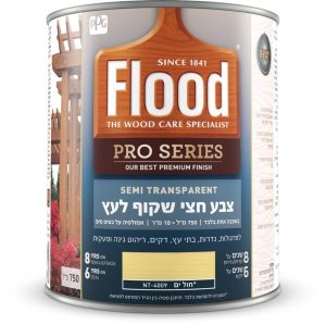פלאד צבע חצי שקוף לעץ חול ים 750 מ''ל
