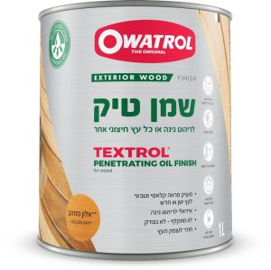 שמן טיק 1 ליטר מבית סאן דק בגוון אלון מוזהב