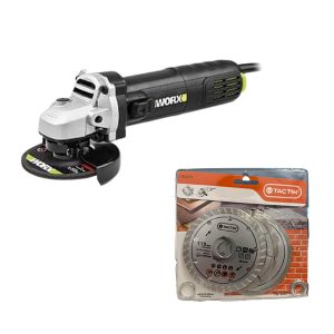 משחזת 4.5" + 3 דיסקים יהלום WU820 יבואן רשמי !