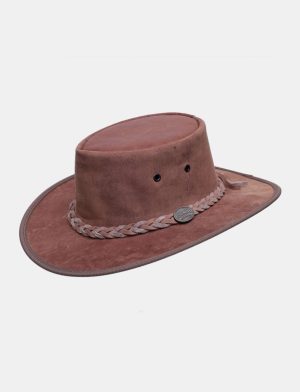 Barmah 1018 HS - כובע בוקרים רחב שוליים ברמה מעור קנגורו מידה XXL בצבע חום Barmah 1018 HS - כובע בוקרים רחב שוליים ברמה מעור קנגורו מידה XXL בצבע חום
