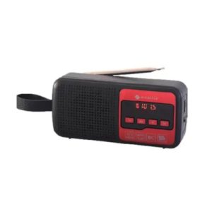 רדיו FM בלוטות' שחור-אדום MIRACASE 500MFMR