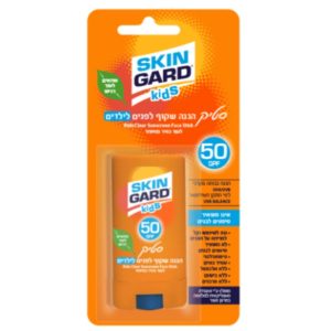 סקין גארד סטיק הגנה שקוף לפנים לילדים SPF50