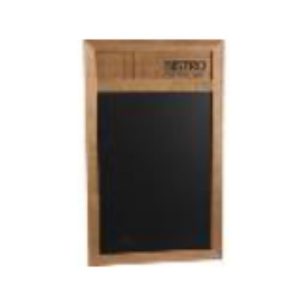 לוח כתיבה מעוצב BISTRO 34X8X55 שחור שילו