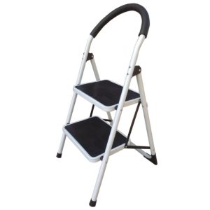 דרגש 2 שלבים מתקפל סולם בטיחותי Folding Step Stool צבע אפור Grey