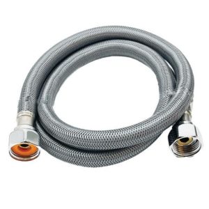 ‏צינור נשלף ארוג לברז מטבח קפיצי Spadini באורך 1.05 מטר