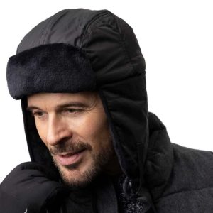 כובע HEAT HOLDERS AVIATOR HAT שחור L/XL כובע HEAT HOLDERS AVIATOR HAT שחור L/XL