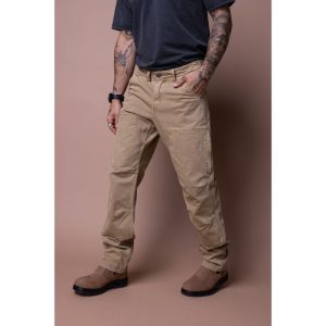 REDBACK RIDER DOUBLE KNEE COTTON PANTS מכנס דגמ"ח BROWN