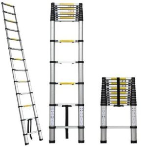 סולם 11 שלבים 3.2 מטר נשען טלסקוKR-3.3 סולם 11 שלבים 3.2 מטר נשען טלסקוKR-3.3