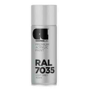 Cosmos Lac RAL | קוסמוס לק ספריי ראל מבריק – 7035 - 400 מ"ל Cosmos Lac RAL | קוסמוס לק ספריי ראל מבריק – 7035 - 400 מ"ל