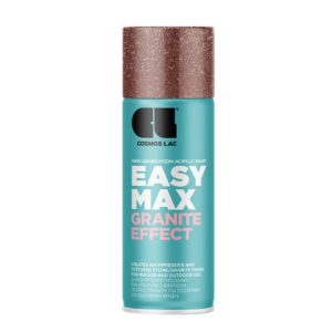 Cosmos Lac Easy Max | קוסמוס לק איזי מקס, הספריי האולטימטיבי – גרניט/אבן - שחור - 400 מ"ל