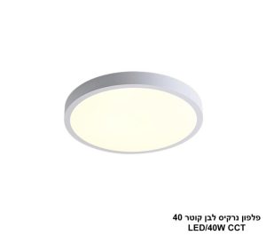 פלפון נרקיס  לבן קוטר CCT  40