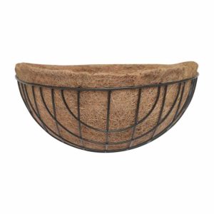 עציץ קוקוס תלוי לקיר אלמי מסגרת ברזל Almi Wall Coconut Planter