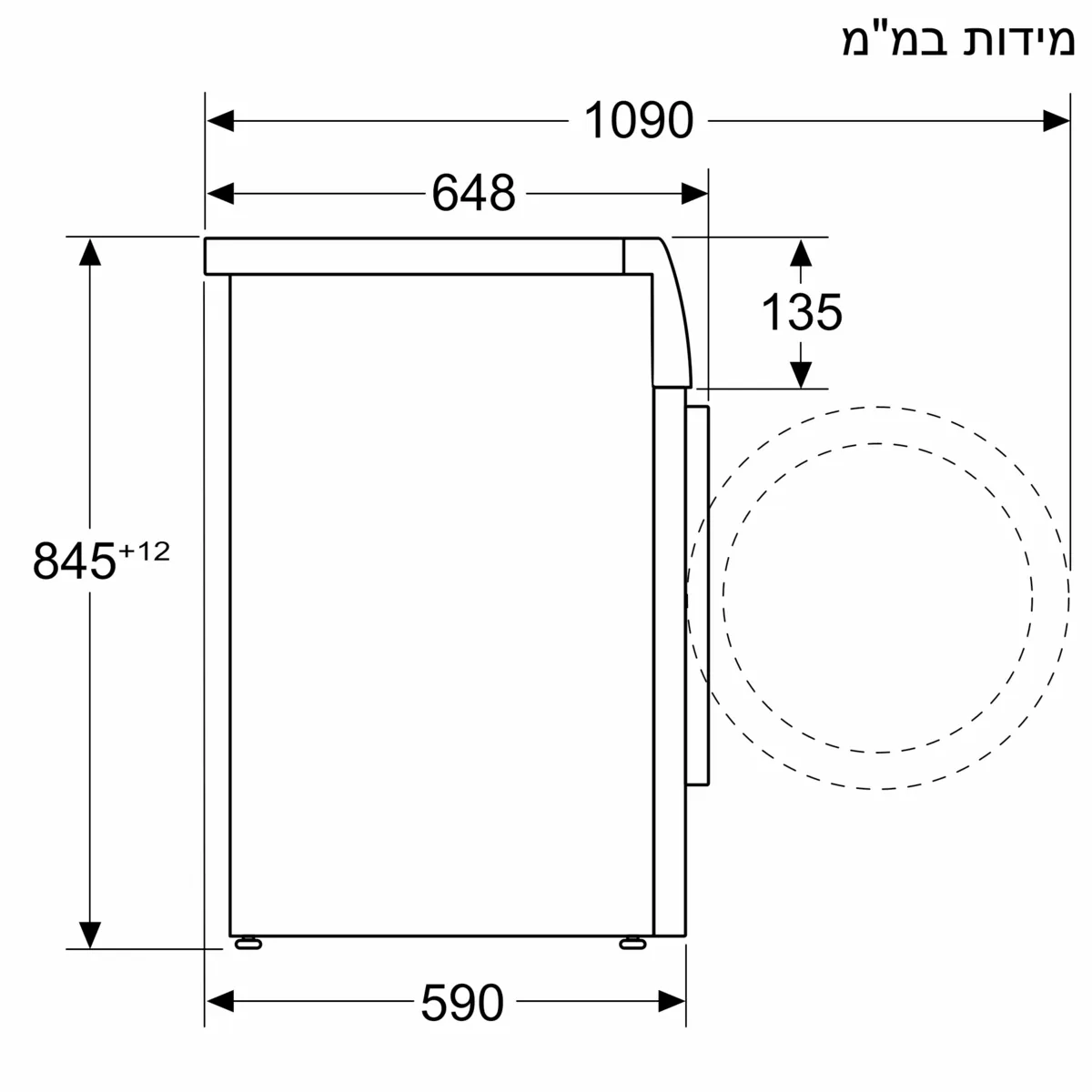 מכונת כביסה 10 ק"ג 1400 סל"ד WGB25403IL בוש BOSCH יבואן רשמי ! מכונת כביסה 10 ק"ג 1400 סל"ד WGB25403IL בוש BOSCH יבואן רשמי !