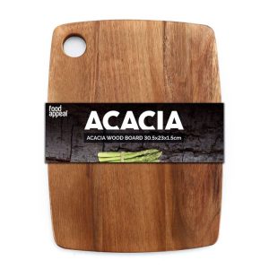 קרש חיתוך עץ שיטה 1.5*23*30.5 ס"מ ACACIA מבית Food appeal