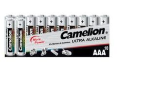 עשיריית סוללות LR06X10 AAA  CAMELION