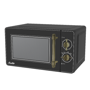 מיקרוגל Sauter MWR2084 ‏20 ‏ליטר סאוטר שחור יבואן רשמי !