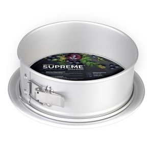 תבנית קפיץ 8*24 ס"מ גבוהה במיוחד ובסיס מחוזק SUPREME ANODIZED מבית food-appeal