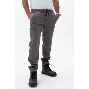 דגמח כותנה גמיש וקל ליום יום FLINDERS JOGGER צבע אפור