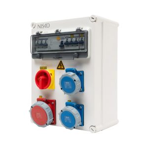 קופסה חשמל זמני NSK-25A IP65 IK10