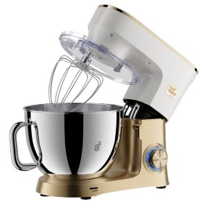 מיקסר 8 ליטר זהב/לבן FOOD PRO-1100W יבואן רשמי !