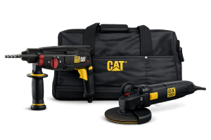סט פטישון חשמלי 800W + משחזת 4.5" חשמלי + תיק 18" CAT יבואן רשמי !