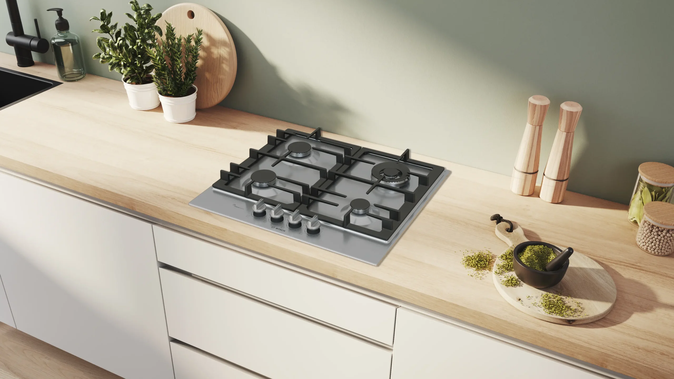 כיריים גז 4 להבות PCH6A5I90 בוש BOSCH נירוסטה יבואן רשמי ! כיריים גז 4 להבות PCH6A5I90 בוש BOSCH נירוסטה יבואן רשמי !