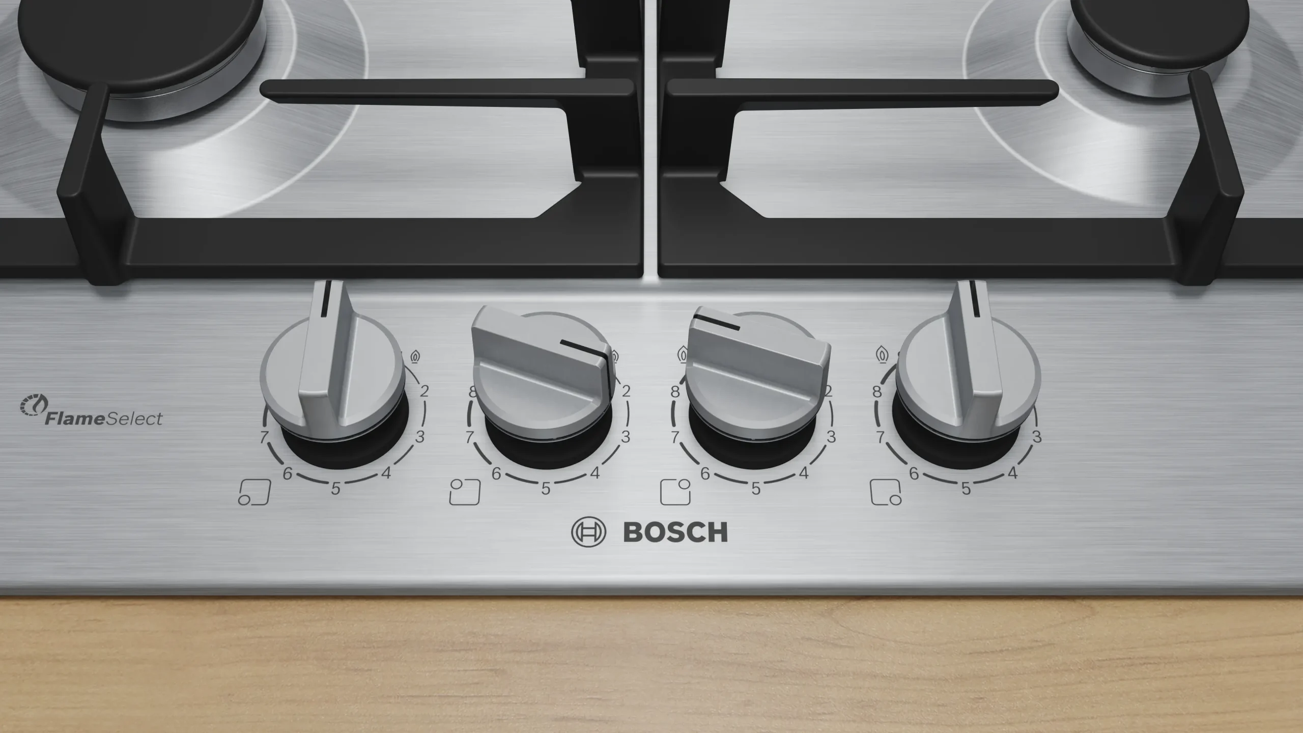 כיריים גז 4 להבות PCH6A5I90 בוש BOSCH נירוסטה יבואן רשמי ! כיריים גז 4 להבות PCH6A5I90 בוש BOSCH נירוסטה יבואן רשמי !