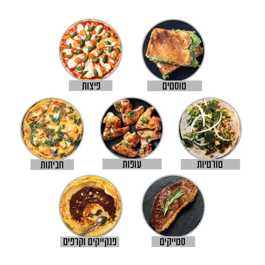 מכשיר בישול רב תכליתי שחור ANYCOOK מבית Food appeal יבואן רשמי ! מכשיר בישול רב תכליתי שחור ANYCOOK מבית Food appeal יבואן רשמי !