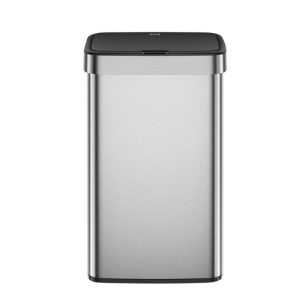 פח אשפה מרובע 50 ליטר עם סנסור HORIZON נירוסטה מט מבית EKO