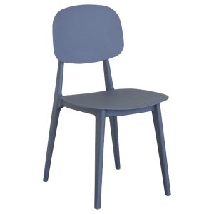 כסא דגם שקד פלסטיק אפור 80*43*42.5