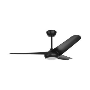 מאוורר תקרה חכם KYOTO 52" SMART+תאורה 24W-CCT שחור יבואן רשמי!