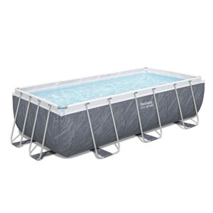 בריכת שחייה אולטרה מלבנית בסטוואי Bestway Power Steel Pool 56721 אורך 4.04 מטר