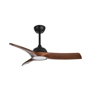 מאוורר תקרה חכם PANAMA 44" SMART+תאורה 24W-CCT שחור/אגוז יבואן רשמי!