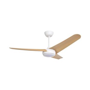 מאוורר תקרה חכם KYOTO 46" SMART+תאורה 24W-CCT לבן/אלון יבואן רשמי!