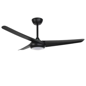 מאוורר תקרה חכם KYOTO 46" SMART + תאורה 24W-CCT שחור יבואן רשמי!