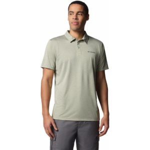 חולצת גברים פולו דגם Hike Polo Shirt ספארי
