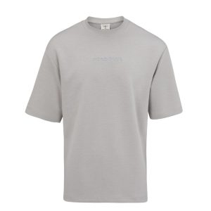 טי-שירט Printed Oversized Lenny צבע אפור בהיר