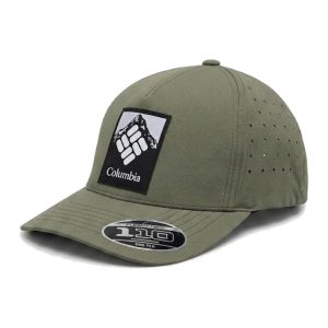 כובע מצחייה יוניסקס Columbia Hike 110 Snap Back צבע ירוק ST Stone Green כובע מצחייה יוניסקס Columbia Hike 110 Snap Back צבע ירוק ST Stone Green