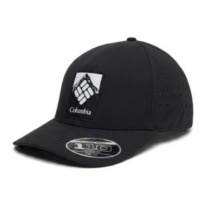 כובע מצחייה יוניסקס Columbia Hike 110 Snap Back צבע שחור Black stacked
