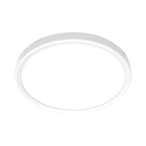 גוף תאורה על הטיח לבן CLOCK 24W 30CM 3CCT