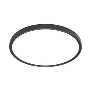 גוף תאורה על הטיח שחור CLOCK 32W 40CM 3CCT