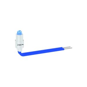 נורת לד כחולה 12-24V AC/DC ניסקו סוויץ'