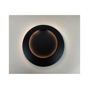 מנורת קיר Calipso 7W גוף שחור אור חם