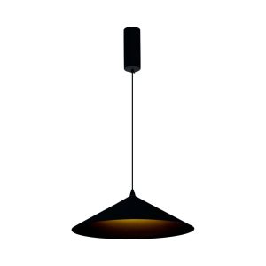 מנורת תליה KORA 11W 40CM גוף שחור אור חם
