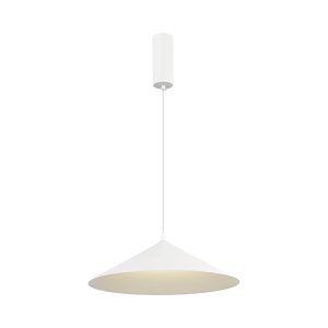 מנורת תליה KORA 11W 40CM גוף לבן אור חם