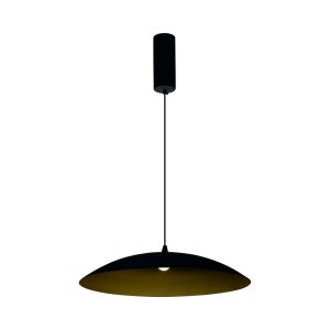 מנורת תליה LUMA 11W 45CM גוף שחור אור חם