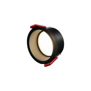 שקוע תקרה שחור 3CCT PIAZZA GN2 18W IP44