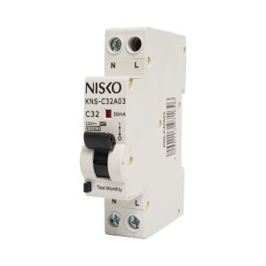 פחת משולב מא"ז 1x16A 6KA RCBO