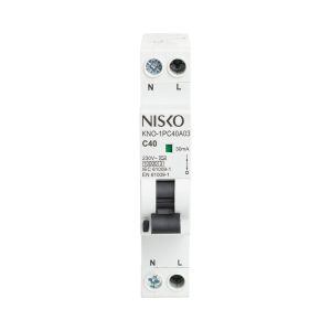 פחת+מא"ז RCBO KNO 1x40A 10KA